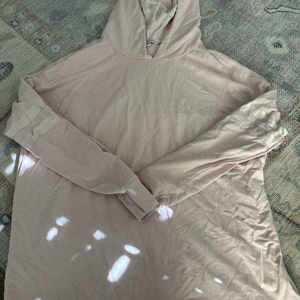 PJ Harlow Destiny Hooded Sweatshirt With Satin Trim - Picture 3 of 3